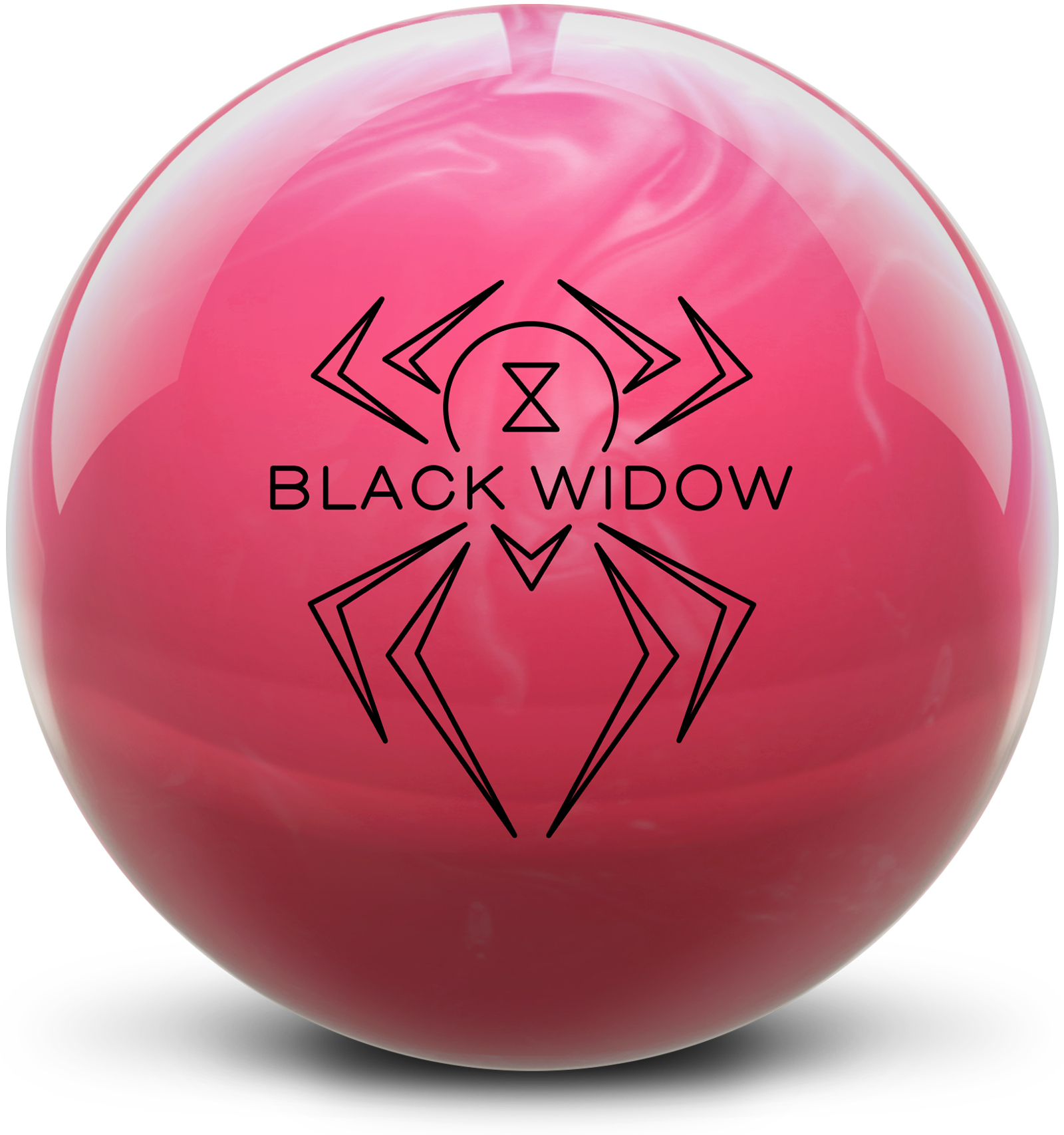 Black Widow Pink HammerBowling