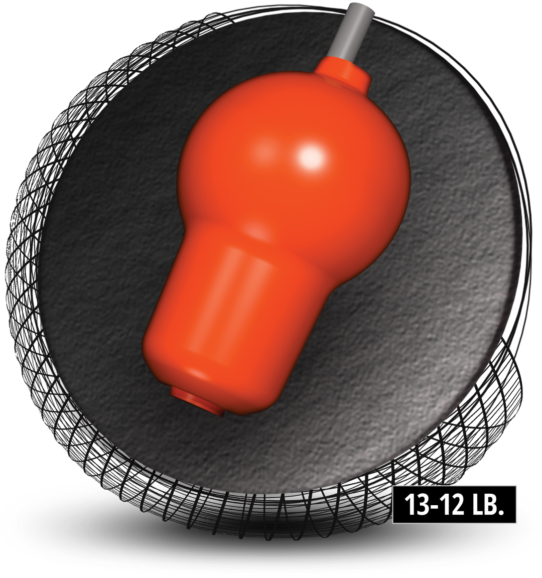 The Bubblegum VIBE core for thirteen to twelve pound bowling balls.