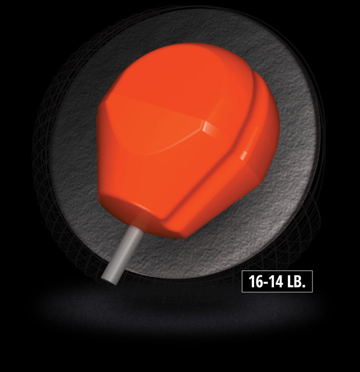 The Envy Tour Pearl core for sixteen to fourteen pound bowling balls.