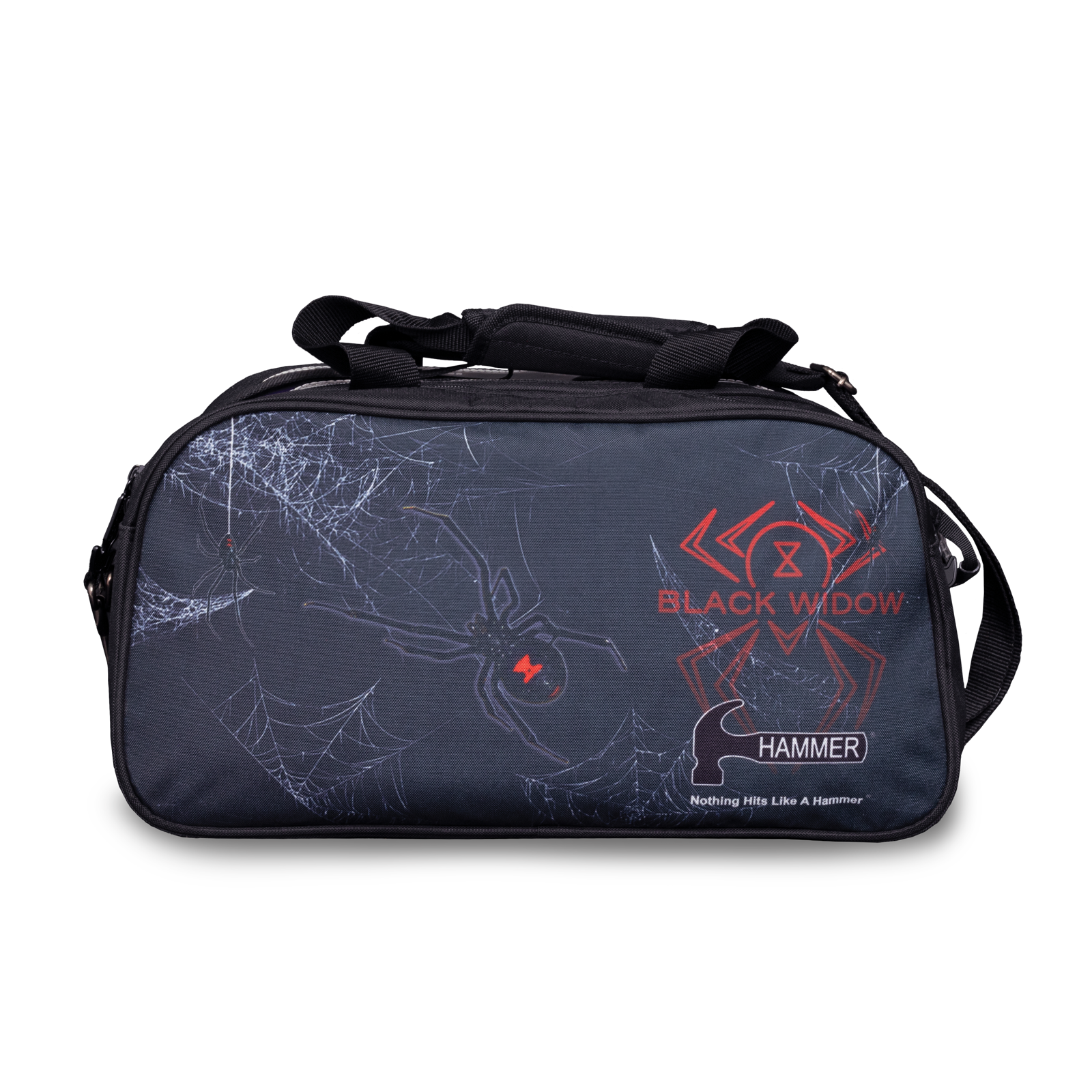 Black Widow Double Tote With Pouch – HammerBowling Black Widow Double Tote With Pouch – HammerBowling