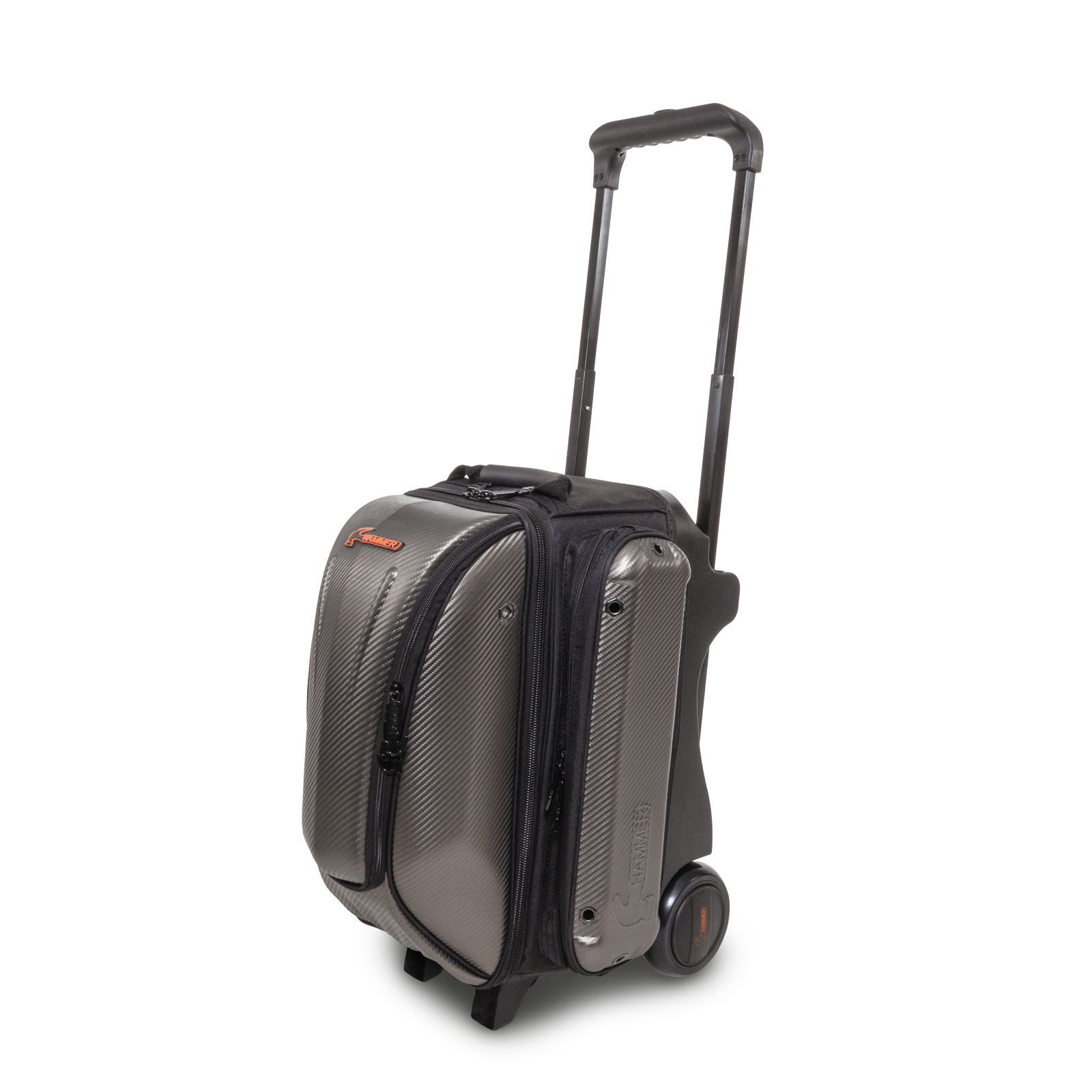 エースジーン バレットブルートロリーバッグ 2輪 ネイビー Carbon Shield Double Roller – HammerBowling