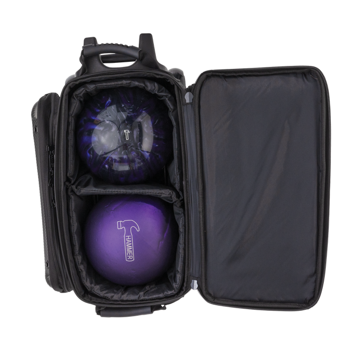 Hammer Carbon Shield Double Roller inside ball compartment