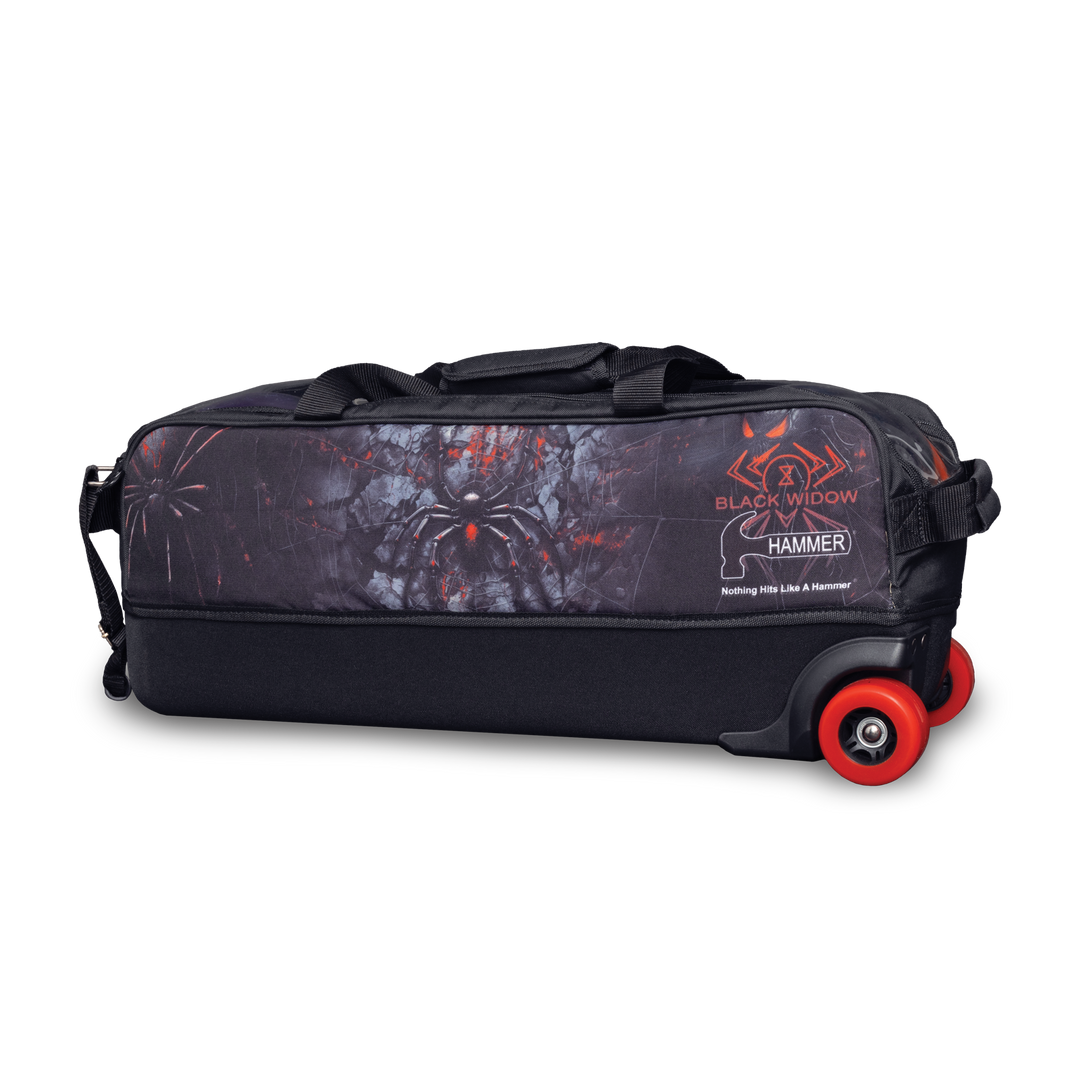 Dye-Sub Triple Tote Black Widow 2.0 side view.