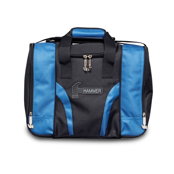 Raw Single Tote Blue straight-on front view.