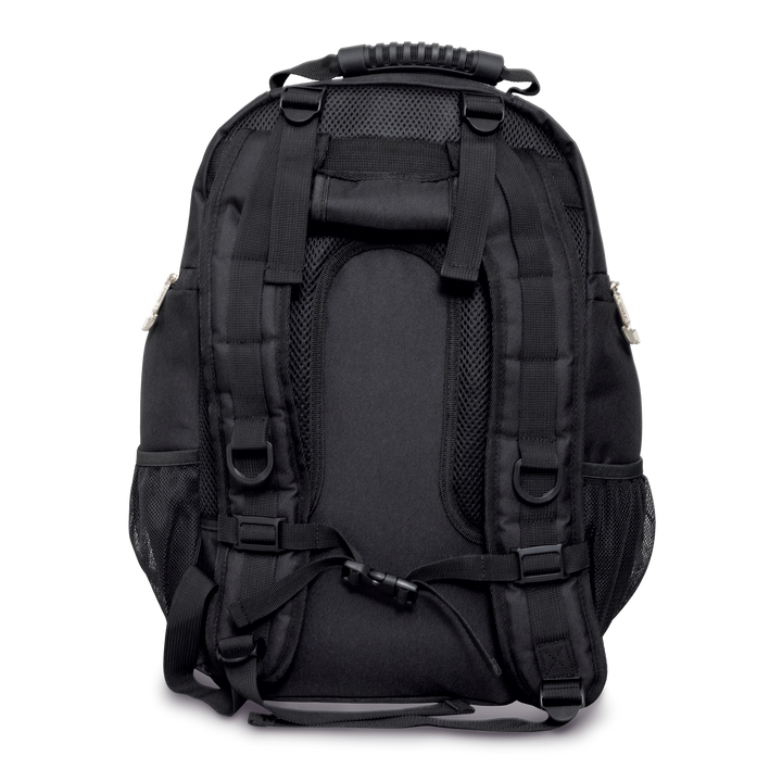 Tournament Backpack rear straight on view.