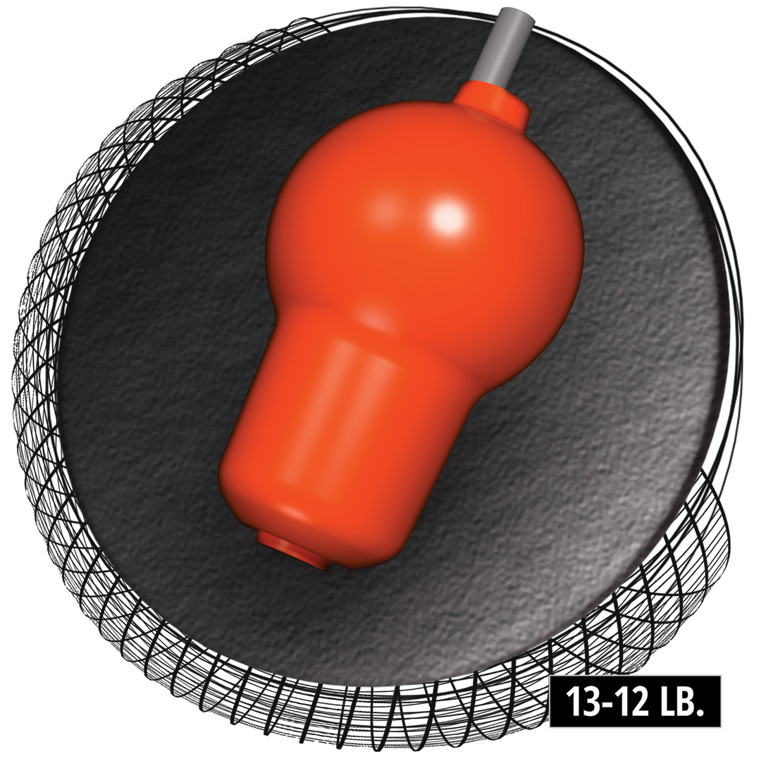 Hazmat Pearl core for thirteen to twelve pound bowling balls.