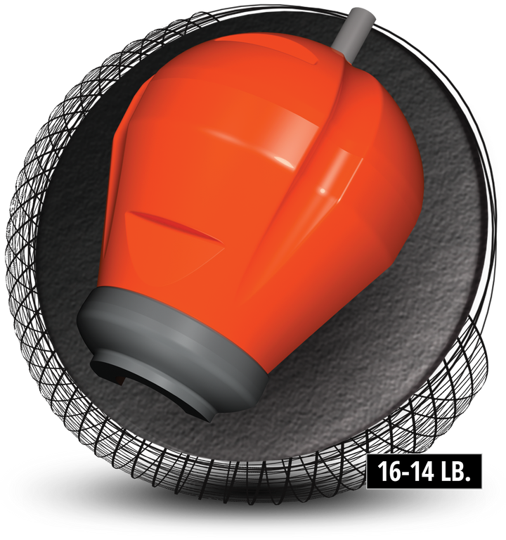 The Hazmat Solid core for sixteen to fourteen pound bowling balls.