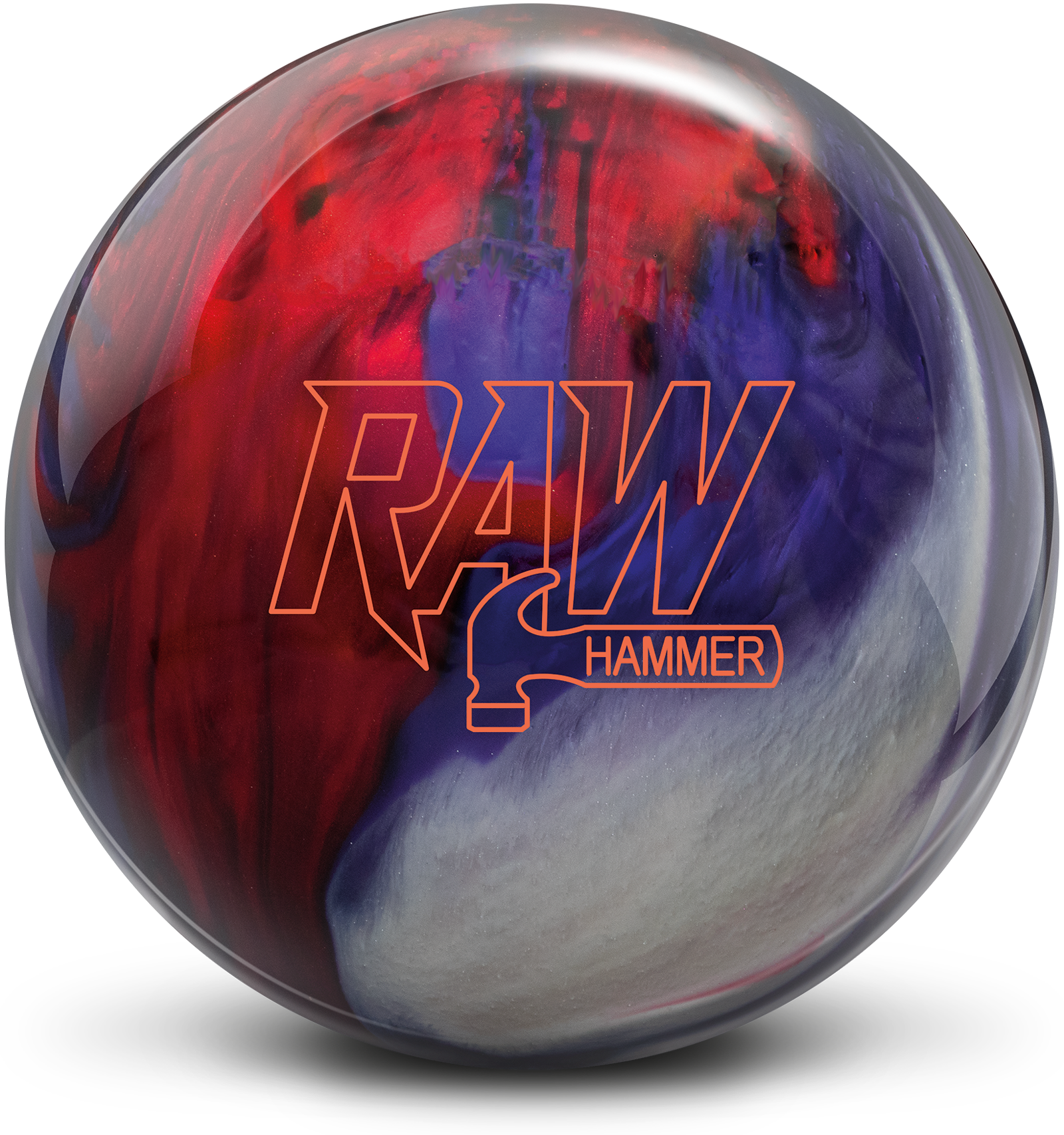 Raw Hammer - Red / White / Purple – HammerBowling