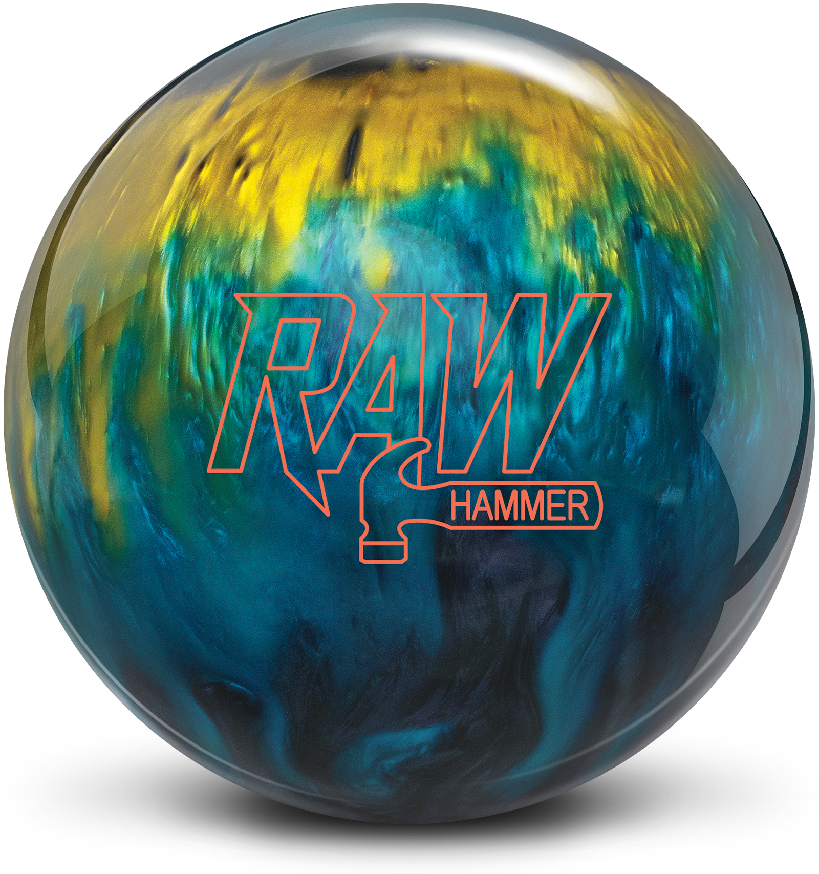 Raw Hammer - Smoke / Blue / Gold – HammerBowling