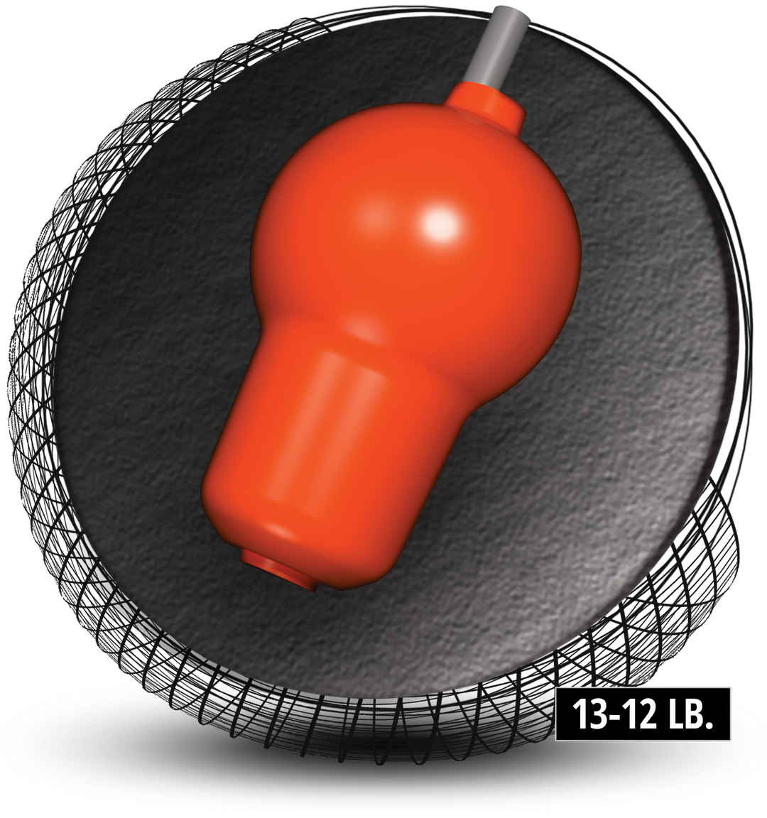 The Scorpion Strike core for thirteen to twelve pound bowling balls.