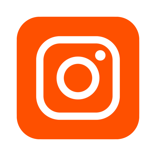 Instagram icon in Hammer orange.
