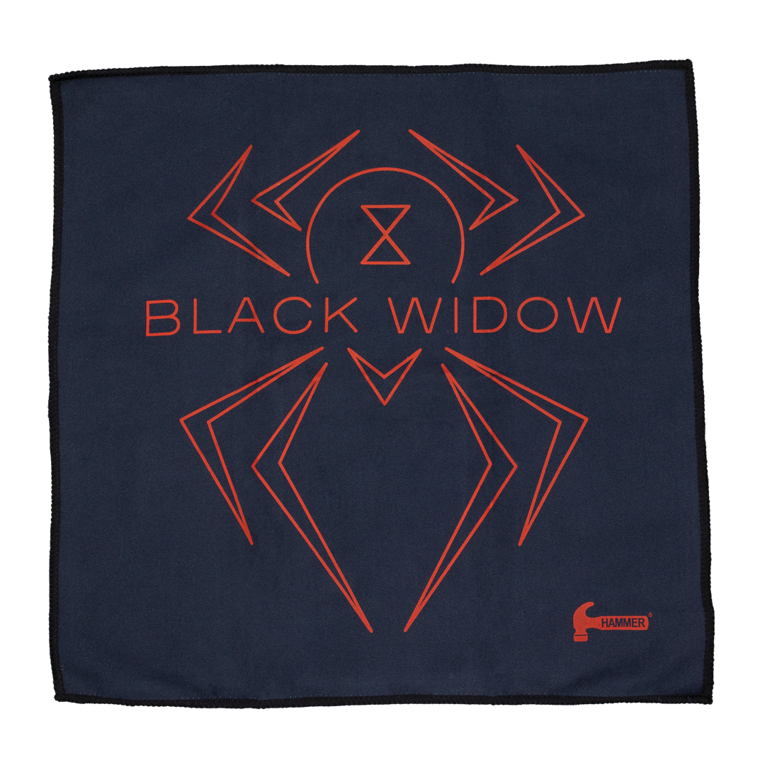 Black Widow Microsuede Towel