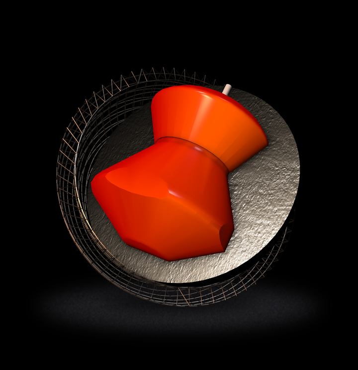 The Orange Vibe core for sixteen to fourteen pound bowling balls.