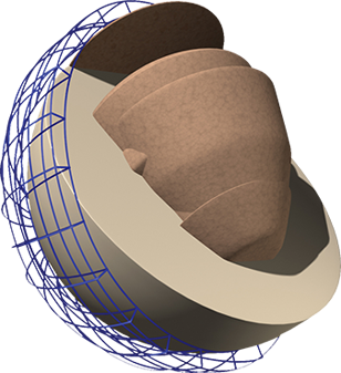 The Hot Sauce Pearl core for sixteen to fourteen pound bowling balls.