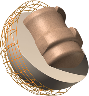 The RAW Hammer Psycho core for sixteen to fourteen pound bowling balls.