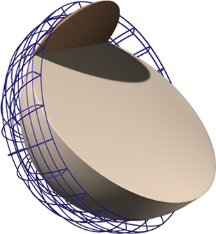 The Razyr Purple core for all bowling balls.