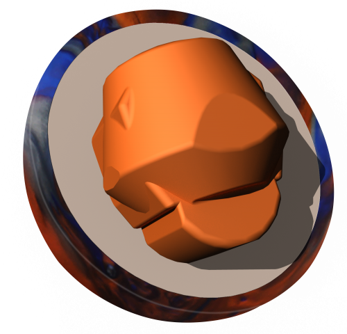The Absolut Flip core for sixteen to fourteen pound bowling balls.