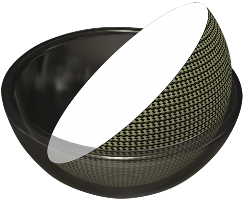 The Carbon Fiber core for all ball weights.