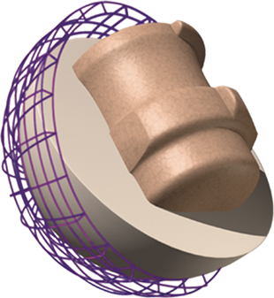 The RAW Hammer Jacked core for sixteen to fourteen pound bowling balls.