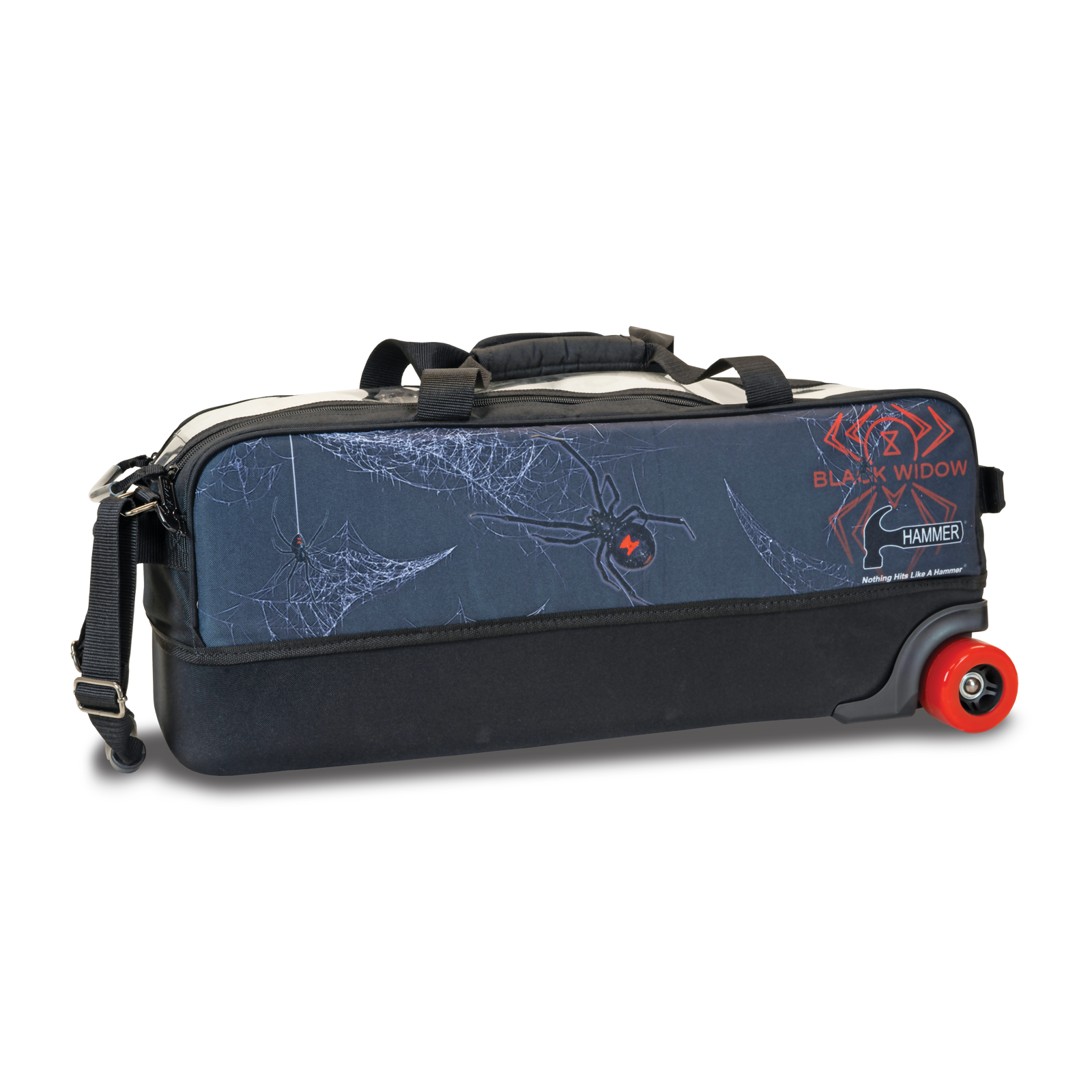 Dye-Sub Triple Tote - Black Widow – HammerBowling Dye-Sub Triple Tote - Black Widow – HammerBowling