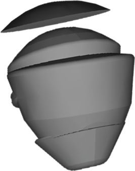The Arson Pearl core for sixteen to fourteen pound bowling balls.