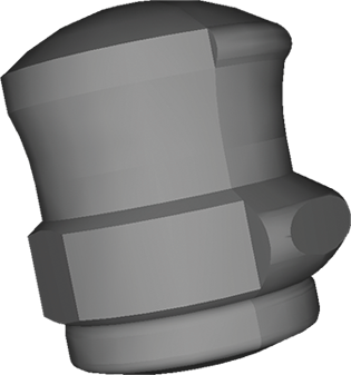 The Hammer Chalk core for sixteen to fourteen pound bowling balls.