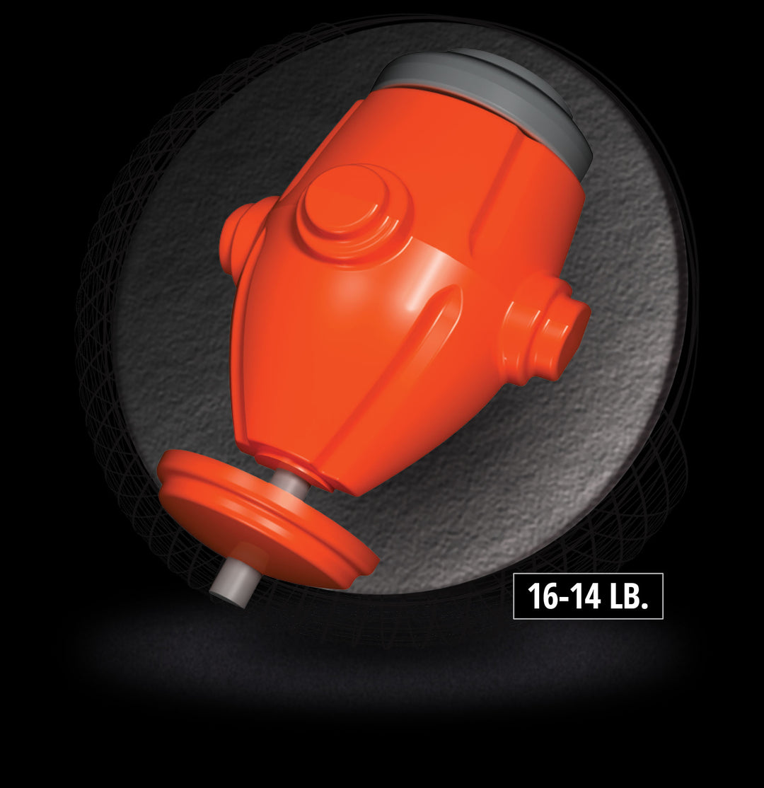 The Infamous core for sixteen to fourteen pound bowling balls.