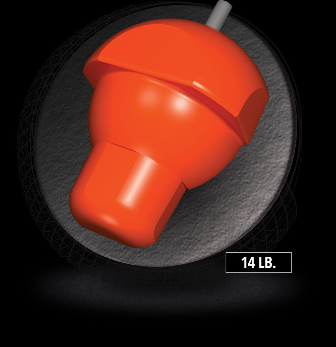 The Purple Solid Reactive core for fourteen pound bowling balls.