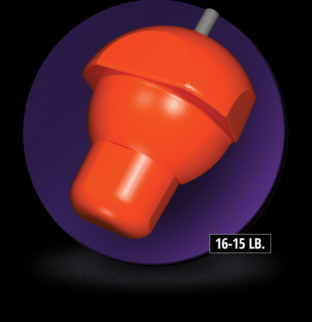The Purple Solid Reactive core for sixteen to fifteen pound bowling balls.