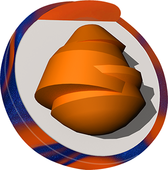 The Spike core for sixteen to fourteen pound bowling balls.