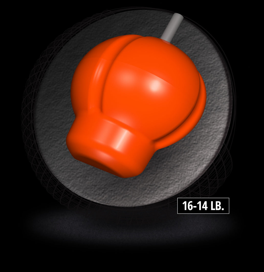 The Web M.B. core for sixteen to fourteen pound bowling balls.