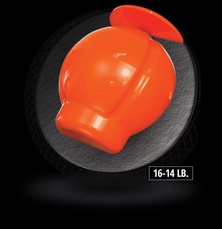 The Web Pearl core for sixteen to fourteen pound bowling balls.