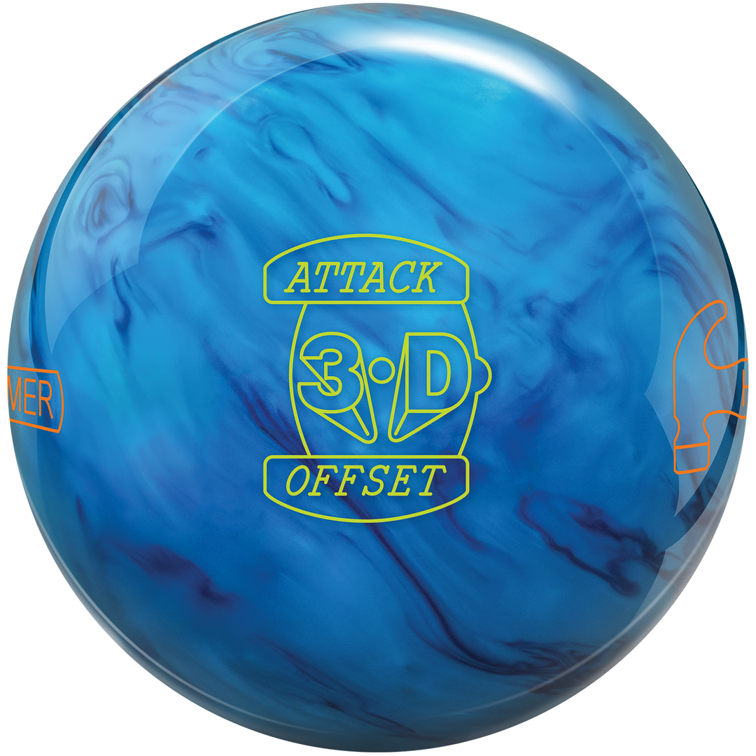 3D Offset Attack Bowling Ball.