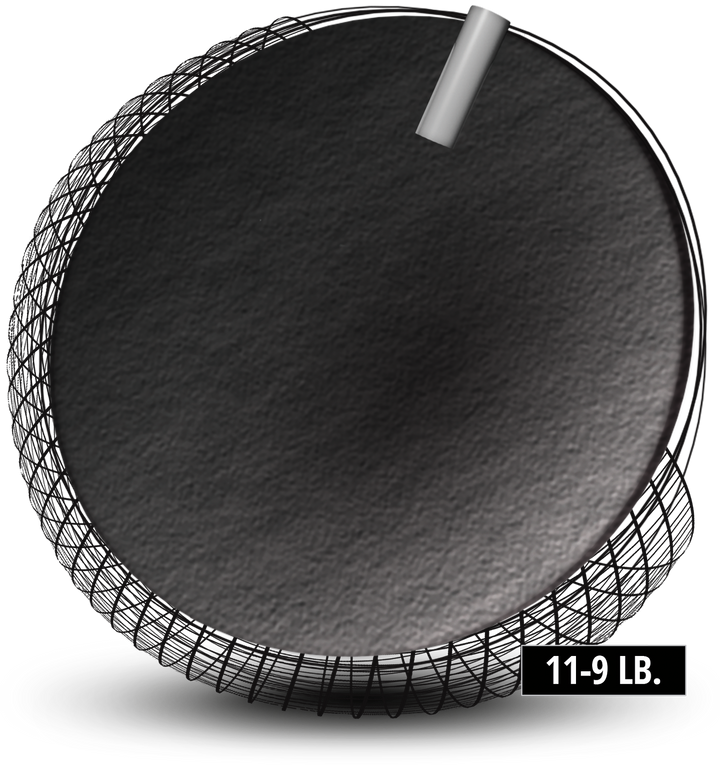 AXE core for eleven to nine pound bowling balls.
