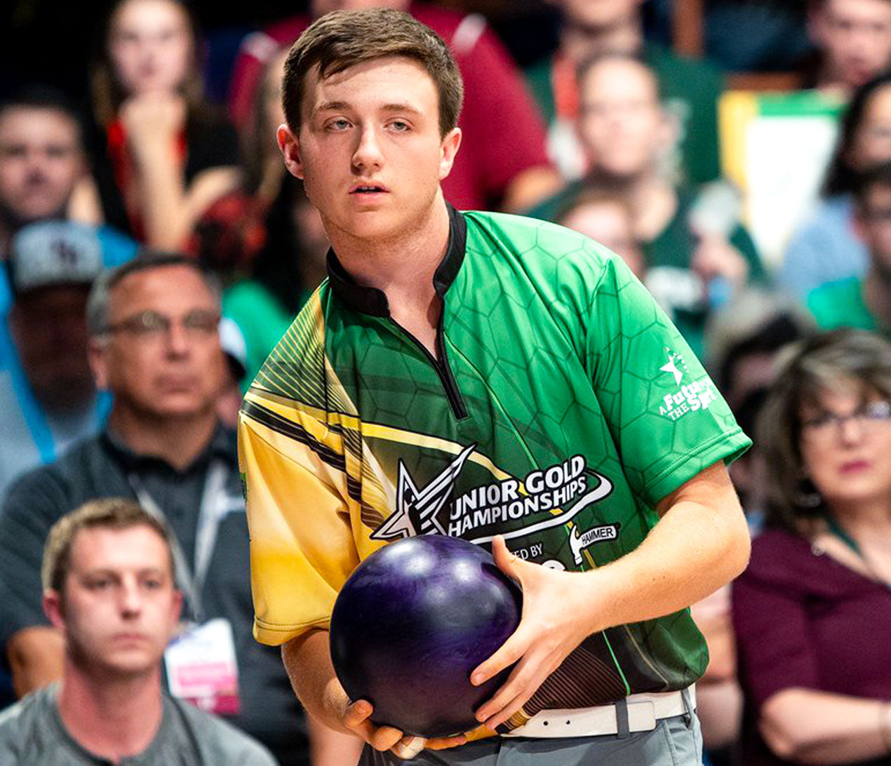 Alec Keplinger action with bowling ball