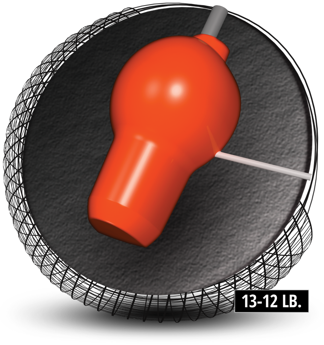 The Black Widow 3.0 Dynasty core for thirteen to twelve pound bowling balls.