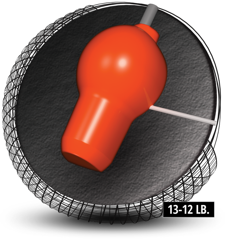 The Black Widow 3.0 Dynasty core for thirteen to twelve pound bowling balls.
