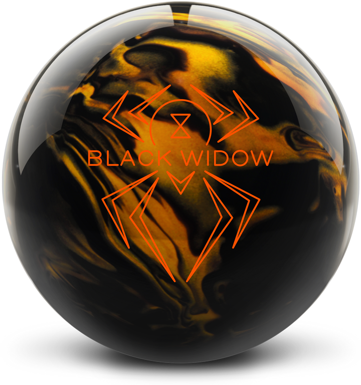 Black Widow Black Gold Bowling Ball