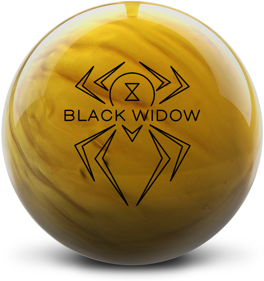 Black Widow Gold Bowling Ball