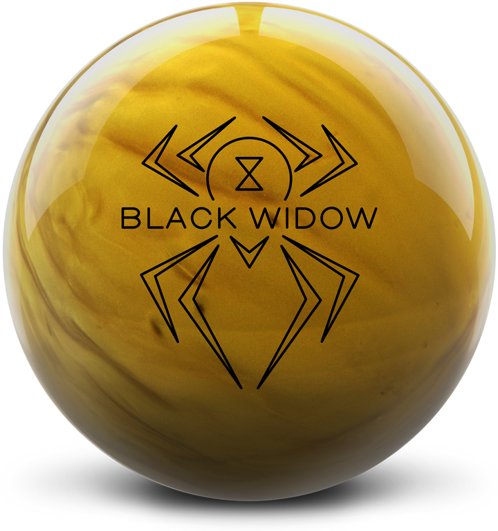 Black Widow Gold Bowling Ball