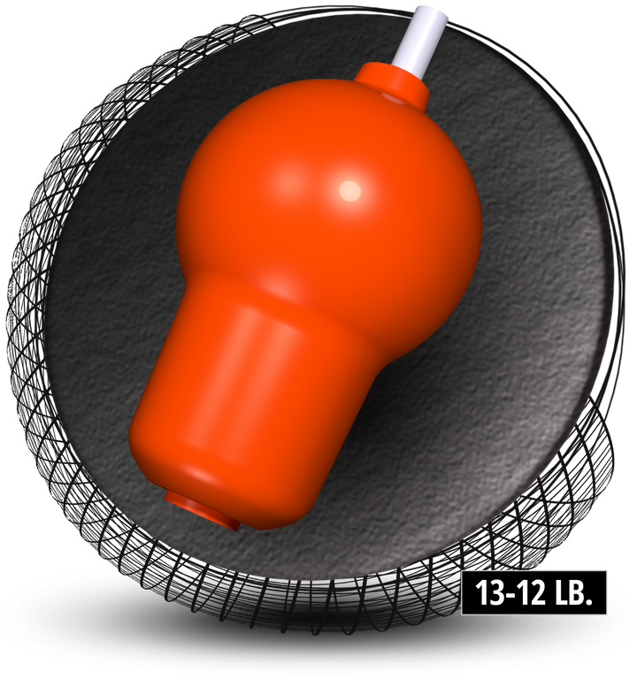 The Blacklist core for thirteen to twelve pound bowling balls.