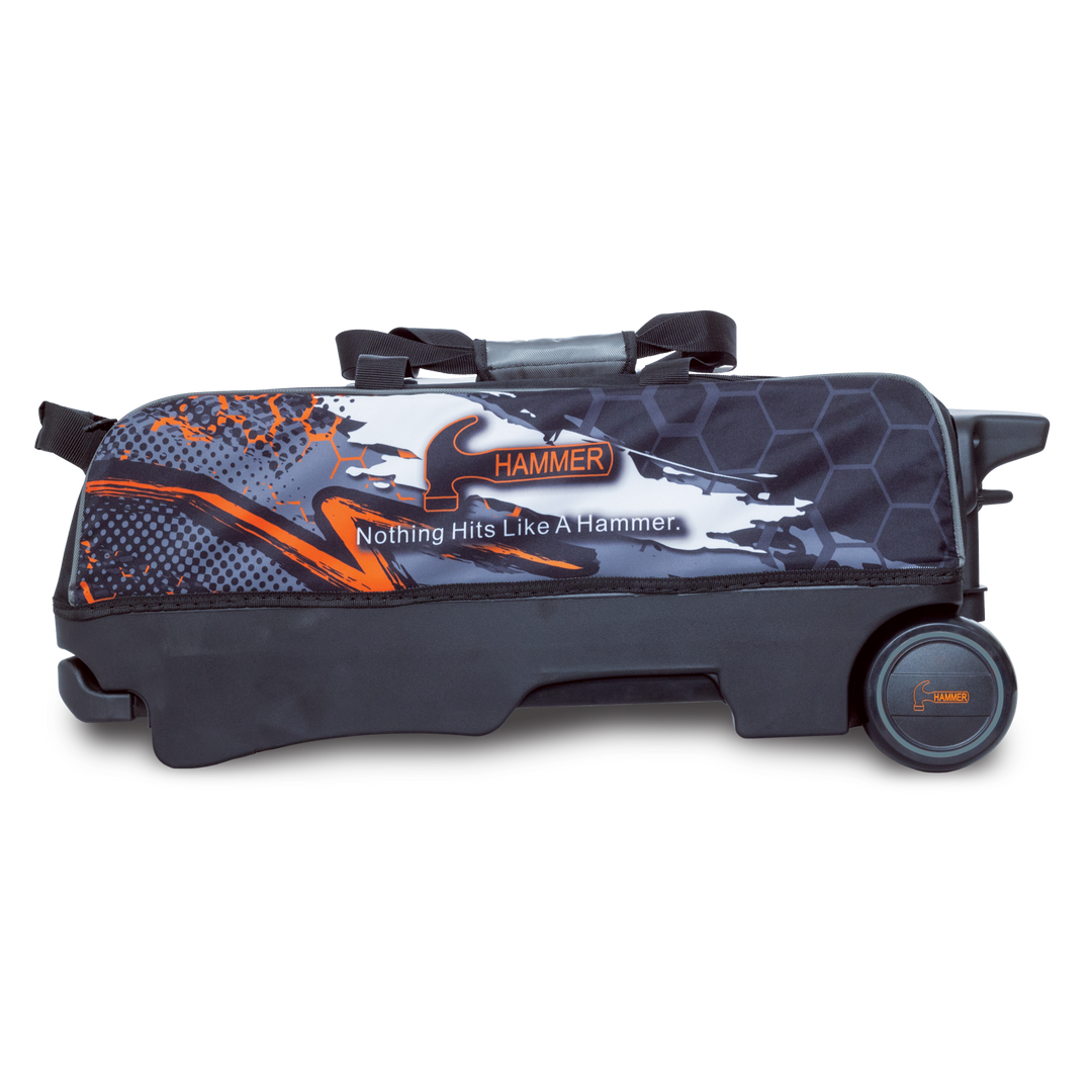 Hybrid Triple Roller laying down left side view.