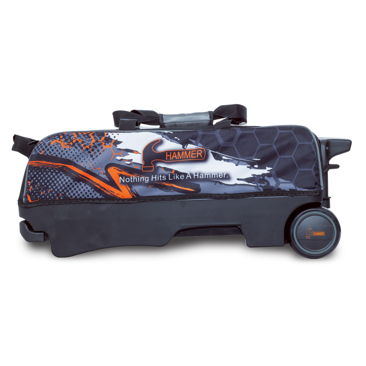 Hybrid Triple Roller laying down left side view.