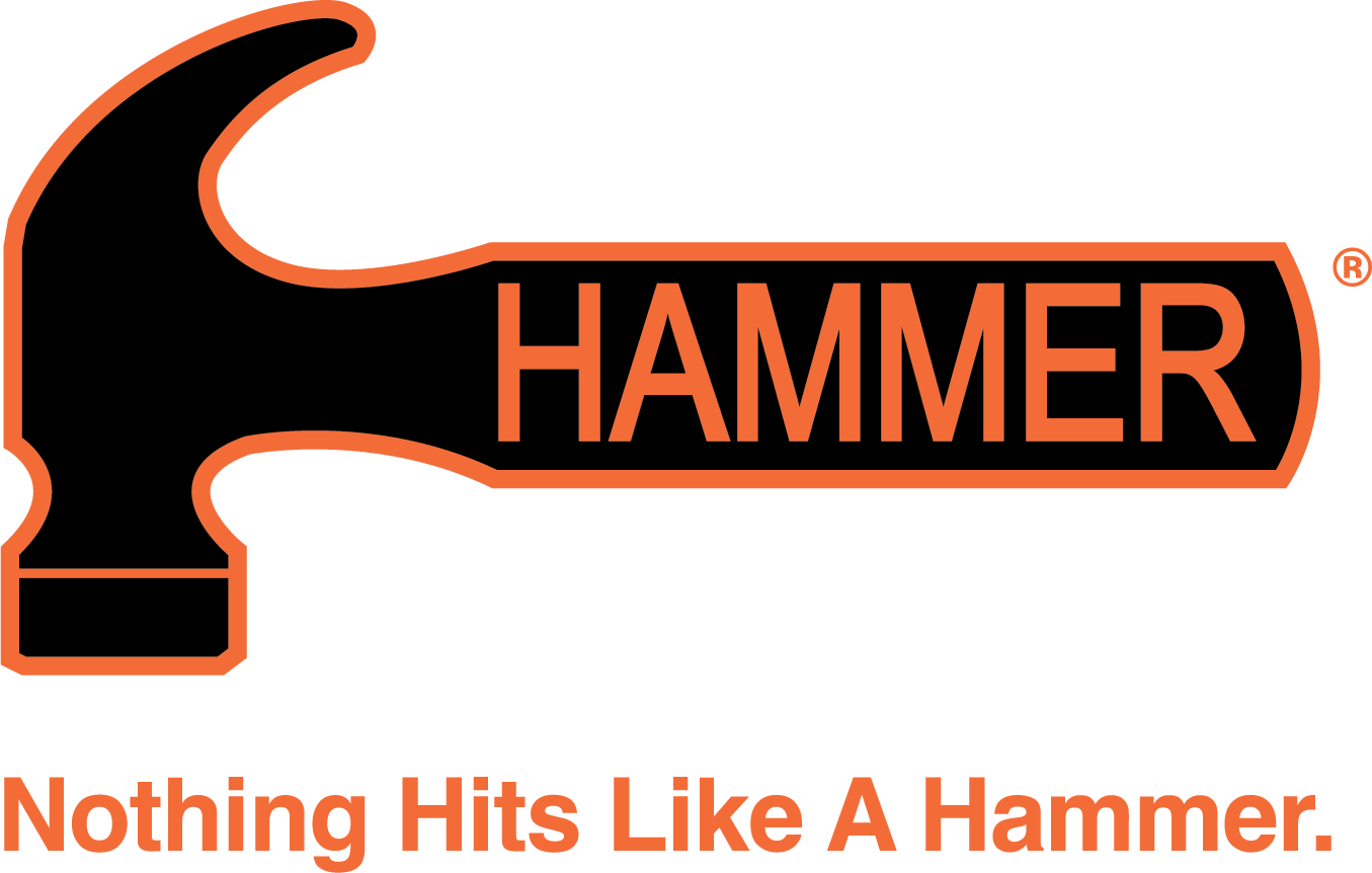 Hammer Logo with tag line.