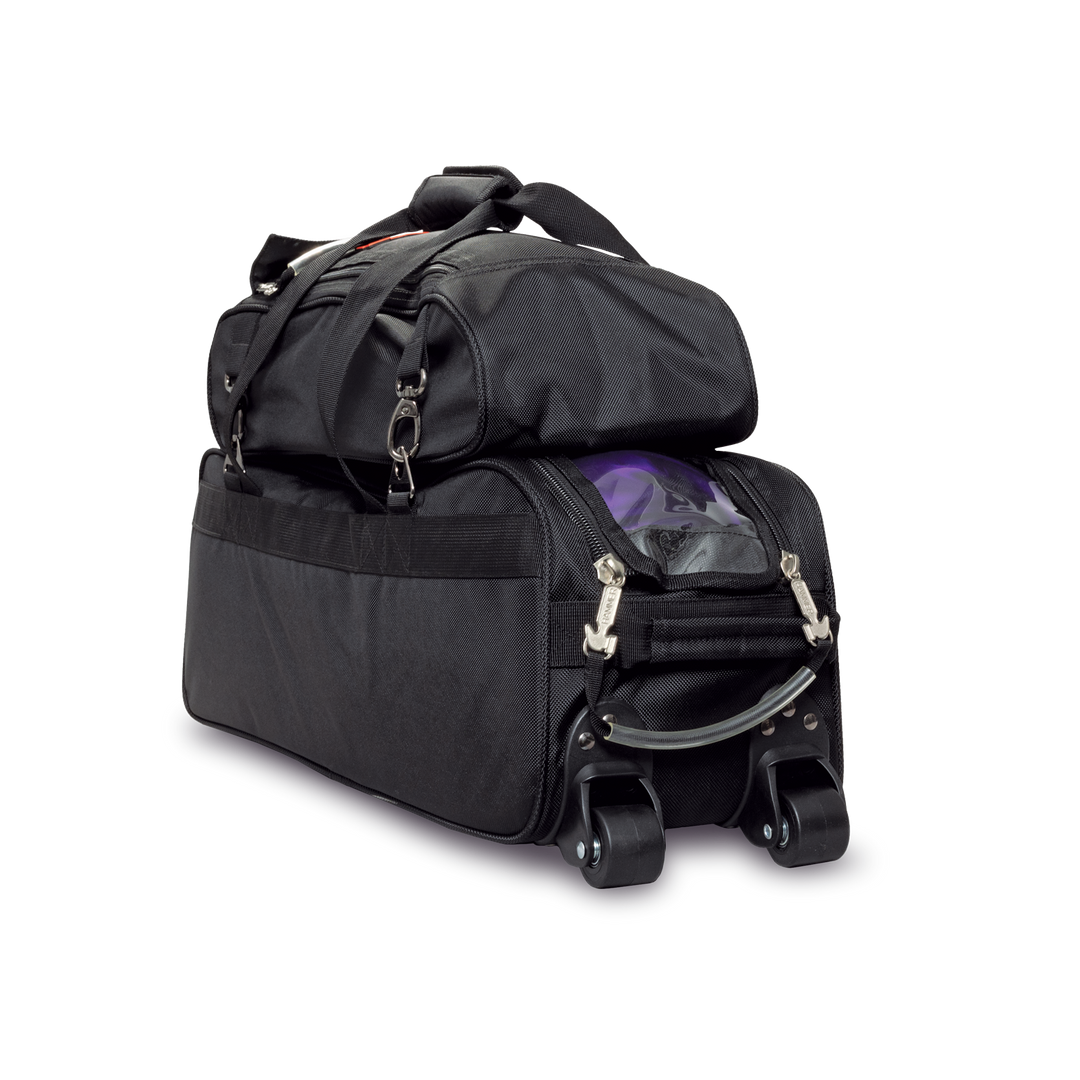 Premium Slim Triple Tote with Shoe Pouch