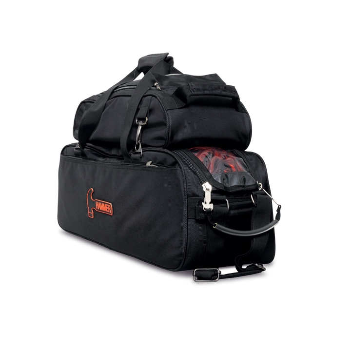 Premium Slim Triple Tote with Shoe Pouch
