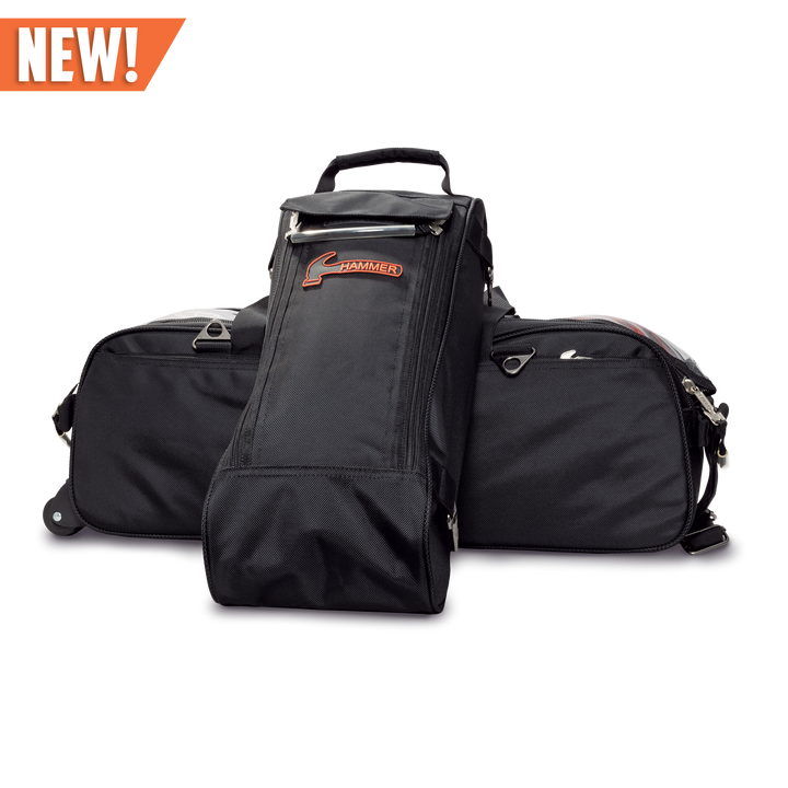 Premium Slim Triple Tote with Shoe Pouch