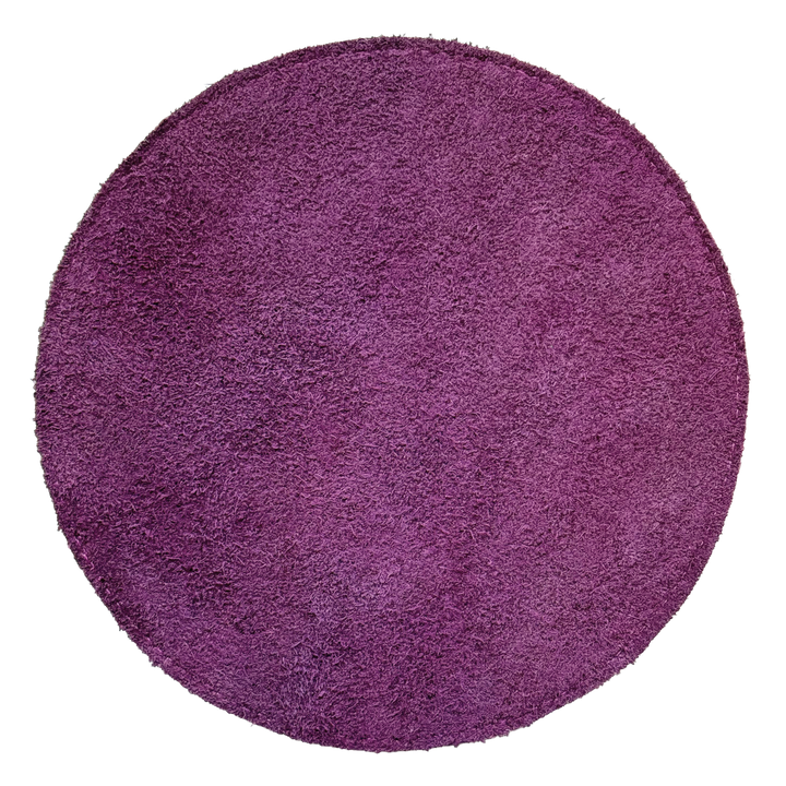 The back side of the Hammer Black Widow Rubber Shammer in ultra violet color with the rough texture of the leather material.