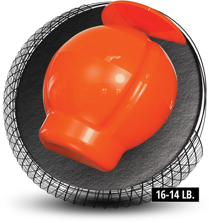 The Hammerhead Pearl core for sixteen to fourteen pound bowling balls.