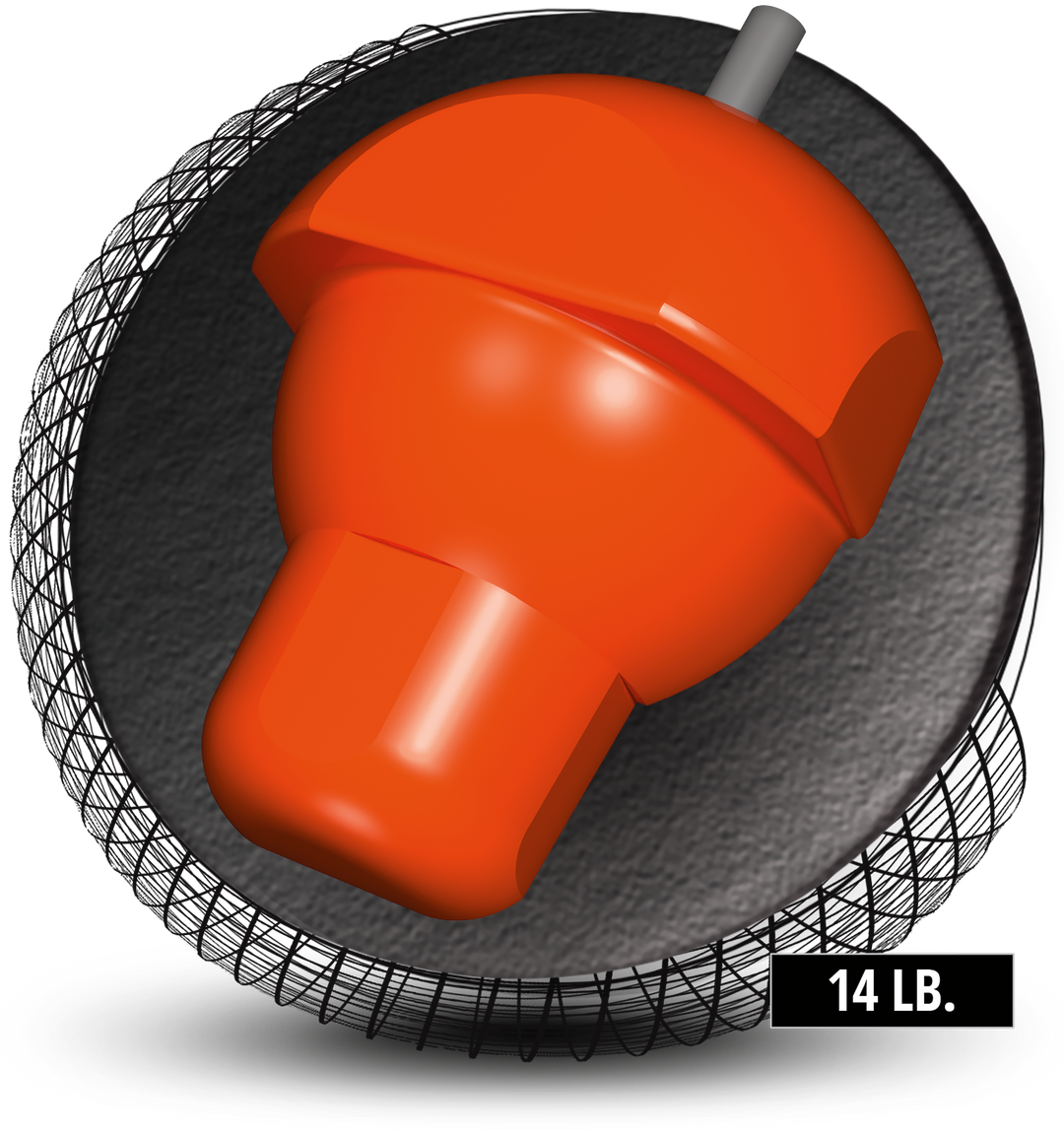 The NU 2.0 core for fourteen pound bowling balls.